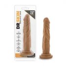 Blush Dr. Skin Realistic Cock Basic 7.5" - Mocha Blush Dr. Skin Realistic Cock Basic 7.5" - Mocha