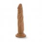 Blush Dr. Skin Realistic Cock Basic 7.5" - Mocha