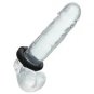 Alpha Liquid Silicone Beaded Optimum Ring - Black