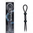 Alpha Liquid Silicone Dual Lasso - Black Alpha Liquid Silicone Dual Lasso - Black