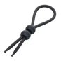 Alpha Liquid Silicone Dual Lasso - Black