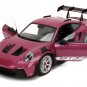 Porsche 911 GT3 RS Red Violet Metallic Pink Slips 1/18 Diecast Model Car by Jada