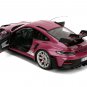 Porsche 911 GT3 RS Red Violet Metallic Pink Slips 1/18 Diecast Model Car by Jada