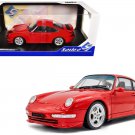 1997 Porsche 911 (993) Carrera RS Guards Red 1/18 Diecast Model Car by Solido