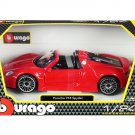 Porsche 918 Spyder Convertible Red 1/24 Diecast Model Car by Bburago Porsche 918 Spyder Convertible Red 1/24 Diecast Model Car by Bburago