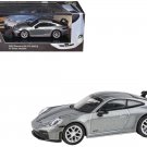2025 Porsche 911 GT3 992.2 GT Silver Carbon Stripe 1/64 Diecast by Paragon Models