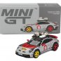 Porsche 911 Dakar #19 Uncle Rally Gray Roof Rack Limited Edition 1/64 Diecast Mini GT