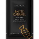 Wicked Sensual Care Aqua Water-Based Lubricant Salted Caramel .1 oz 5-Pack