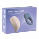 Kiiroo Luxus Couples Cock Ring Combo - Blue Kiiroo Luxus Couples Cock Ring Combo - Blue