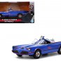 1966 Batmobile Blue Batman Classic TV Series Hollywood Rides 1/32 Diecast Model Car by Jada