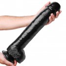 The Black Destroyer Huge 17 Inch Dildo The Black Destroyer Huge 17 Inch Dildo