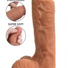 Easy Riders Dual Density Silicone Dildo - 8 Inch