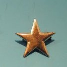 Genuine Vintage WW2 US Army Air Corps Star Sterling Lapel Collar Pins