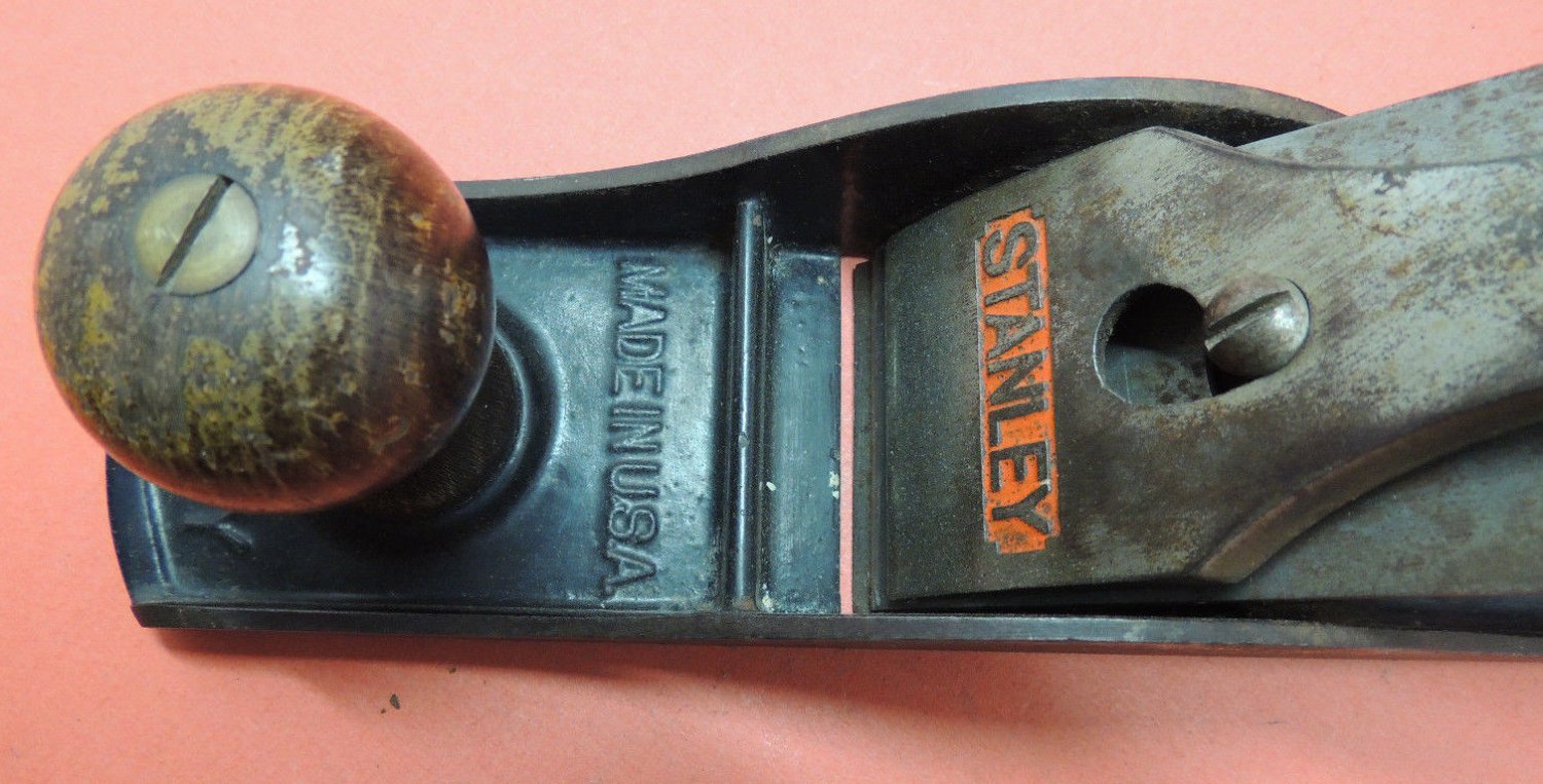 Vintage Stanley Bailey Corrugated No 5 Wood Plane Planer USA