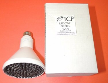 TCP LED Base White Lamp 3000K Light Bulb LR30WH NIB