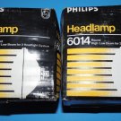 NEW Philips 6014 Sealed High Low Beam 12V Round Headlight Headlamp 2 each USA