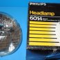 NEW Philips 6014 Sealed High Low Beam 12V Round Headlight Headlamp 2 each USA