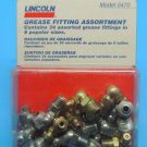 NEW Lincoln Lubrication Grease 24 each 6 Fitting Assortment Sizes  5470 NIP