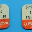 Genuine Bulova Watch Stems 51.020 12 1/4" Cal 2631.10 Watchmaker Parts 2 ea