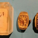 Vintage Hamilton Hand Wind 17 Jewels 997 Watch Movement Parts AS IS  3 each USA