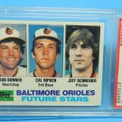 Cal Ripken Jr. Orioles HOF 1982 Topps #21 Rookie Card Rc PSA 9 Mint
