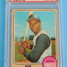 1968 Topps Baseball #150 Roberto Clemente Pirates HOF PSA 6 (ST) - EX/MT