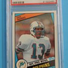 1984 Topps Football #123 Dan Marino PSA 8 NM-MT Rookie Dolphins HOF