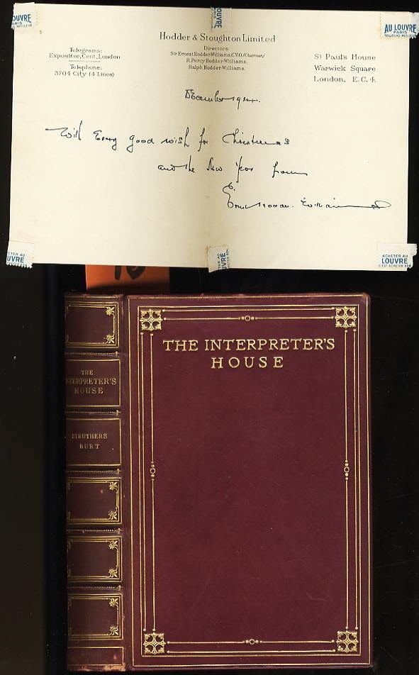 THE INTERPRETER'S HOUSE by Struthers, Burt