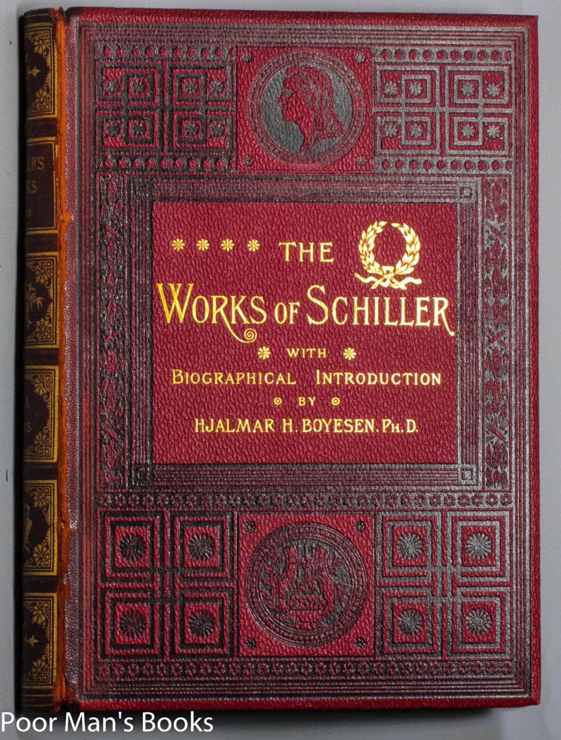 SCHILLER'S WORKS ILLUSTRATED BY THE GREATEST GERMAN ARTISTS CT IN 4 ...