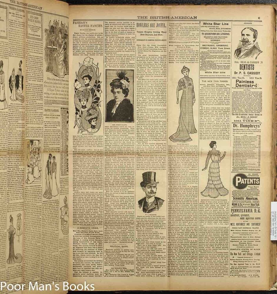 BRITISH-AMERICAN [NEWSPAPER] BOUND NEWSPAPERS JAN 6, 1900- DEC 14, 1901