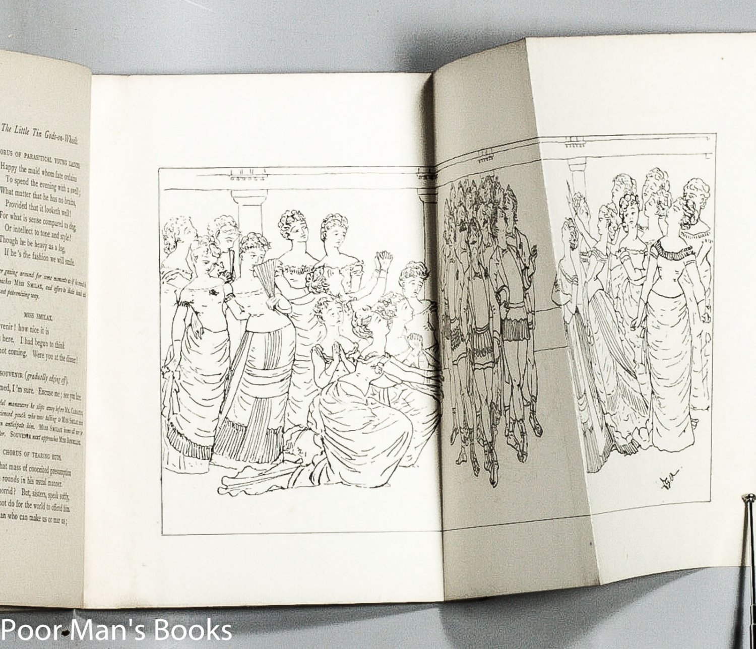 THE LITTLE TIN GODSONWHEELS OR SOCIETY IN OUR MODERN ATHENS A TRILOGY 1879 ils