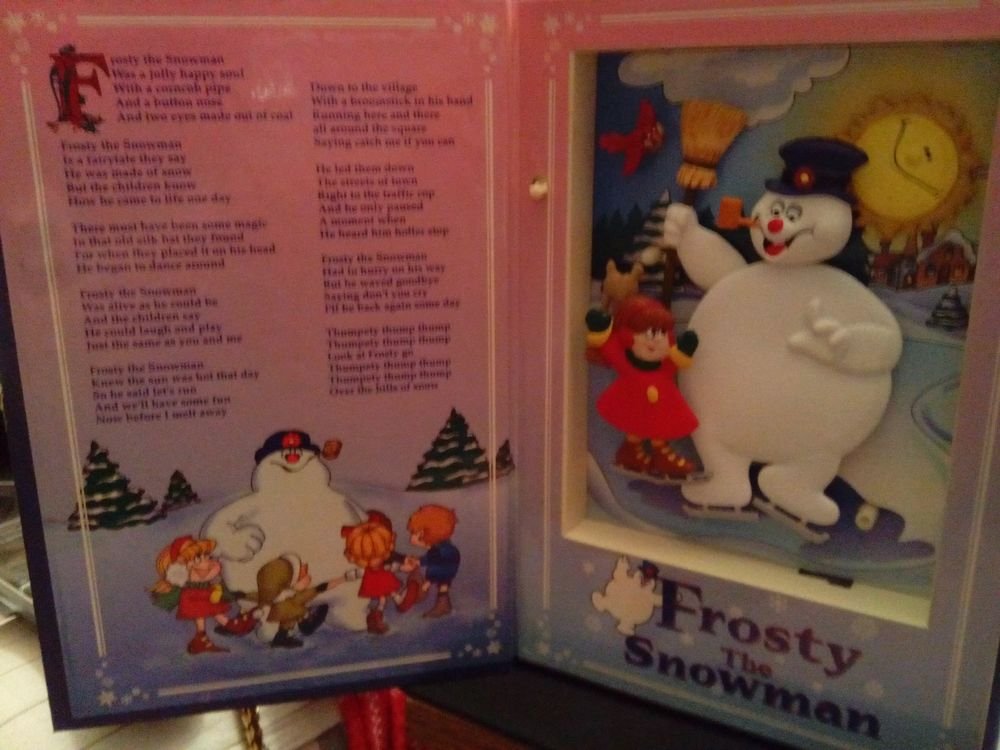 CHRISTMAS/MR.CHRISTMAS/FROSTY THE SNOWMAN/FROSTY/MUSICAL ANIMATED BOOK ...