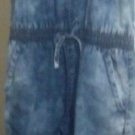 Denim Look Jumpsuit Romper Lady Teen Tween SML - Squeeze Cotton Blend Ladies
