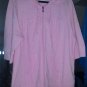 JACKET HOODY COVER UP PEACH "FADED GLORY" 3X-22/24 POUCH POCKETS ZIP FRONT