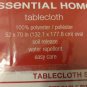 TABLECLOTH GOLD 52X70 SOIL RESISTANT WATER REPELLANT