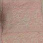 PILLOW CASES PAIR PINK LACE LOOK. CANNON ROYAL FAMILY. VINTAGE KING. EYLET EDGES