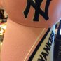 YANKEE HAT NEW YORK YANKEE PINK HAT LADIES UNISEX WITH LOGO 20" ADJUST TO 26"