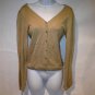 Philosophy by Alberta Ferretti Beige Twinset Size 8 MINT Condition!
