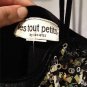 Les Tout Petits Girls Sequin Halter Dress Size 4 NWT! $120 Retail