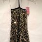 Les Tout Petits Girls Sequin Halter Dress Size 4 NWT! $120 Retail