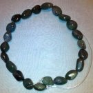 Dark Green Moss Agate Nuggets - 16" Strand - Free FAST Shipping - 8400210