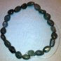 Dark Green Moss Agate Nuggets - 16" Strand - Free FAST Shipping - 8400210