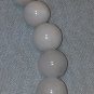 Snow Quartz - White - 7-9mm Round Beads - 16" Strand - Free Shipping - 8400207