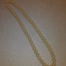 Khaki Czech Glass Round beads - 8mm - 16" Strand  - Free FAST Shipping - 8400199