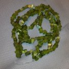 Green Cat's Eye Beads  32" Strand - Free Shipping - 8400160