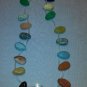 Multi Colored - Multi Gemstone Flat Teardrops - 16" Strand - 8400196