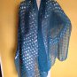 Stunning Simply Vera Wang Cut Out Circles Sheer Scarf Shawl Jade 75x25