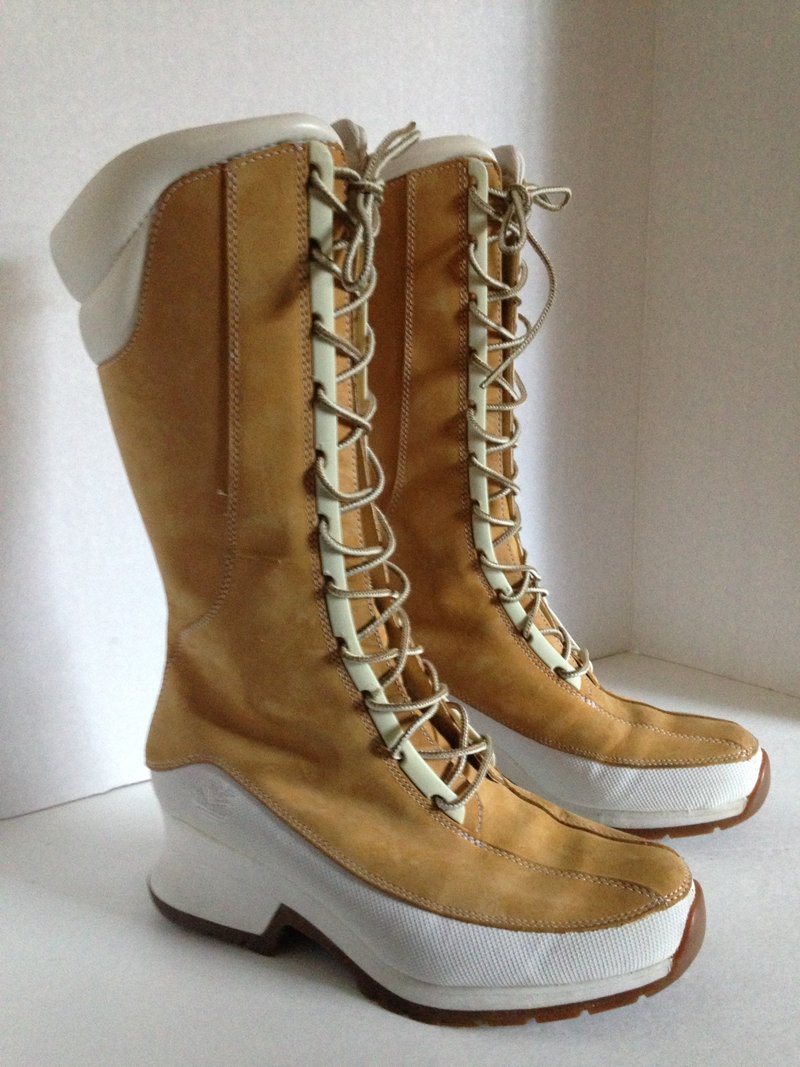 timberland winter boots white