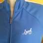 IZOD Blue White Breathable Jogging Track Workout Set Suit Pants Jacket M/L Sweat