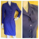 KASPER ASL Purple Pencil Skirt Suit Jacket/Blazer Career Business 4p 4 petite